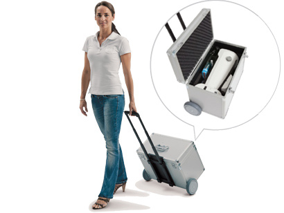 Binoptometer® 4P transport trolley