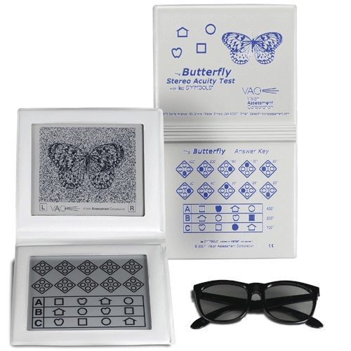 Butterfly Acuity Test with Lea Symbols