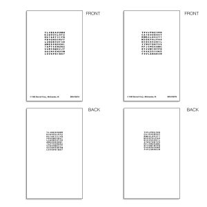 Hart Card Accommodative Rock Chart Set