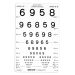 Lea Numbers 12-Line Translucent Distance Chart
