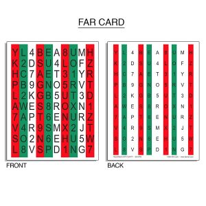 Red Green Hart Chart