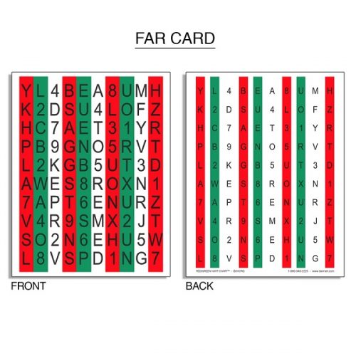 Red Green Hart Chart