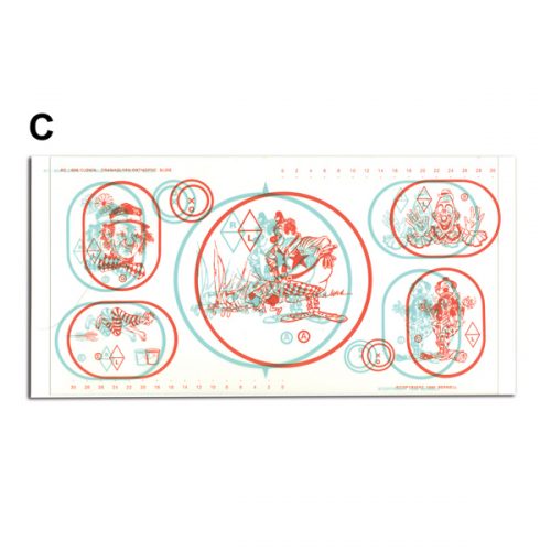 Variable Tranaglyph Slide - Clown (600 Series)